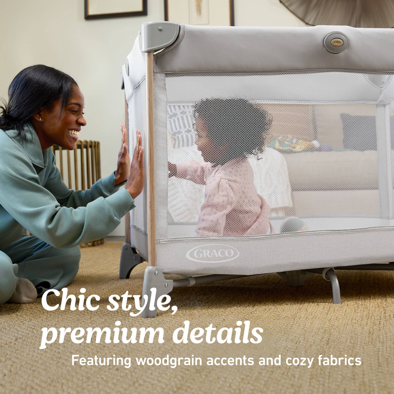 Graco Pack 'n Play Care Suite Bassinet Lux Playard