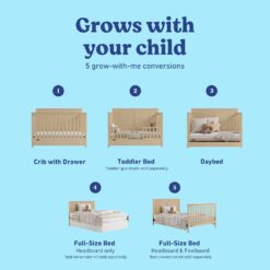 Graco Hadley Convertible Crib - Espresso