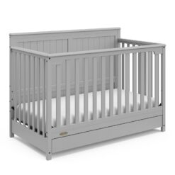 Graco Hadley Convertible Crib - Pebble Gray