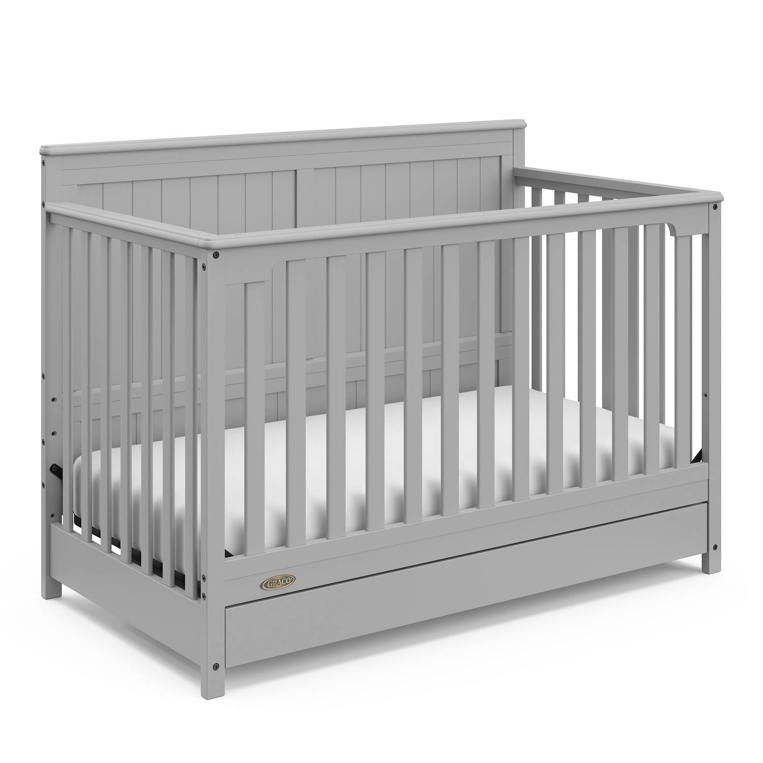 Graco Hadley Convertible Crib - Pebble Gray