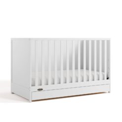 Graco Theo 3-in-1 Convertible Crib with Drawer - White