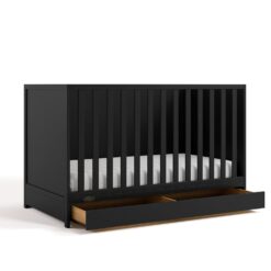 Graco Theo 3-in-1 Convertible Crib with Drawer - Black