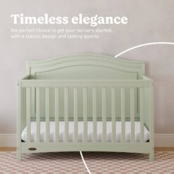 Graco Paris 4-in-1 Convertible Crib - Sage