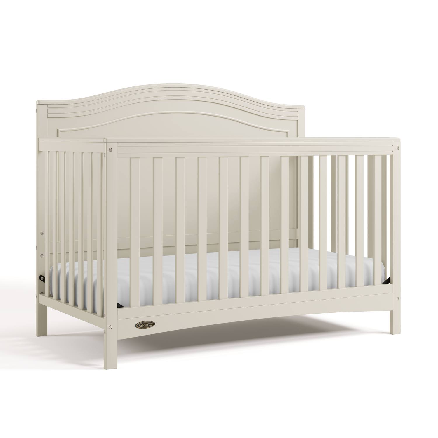 Graco Paris 4-in-1 Convertible Crib - Frosted Oak