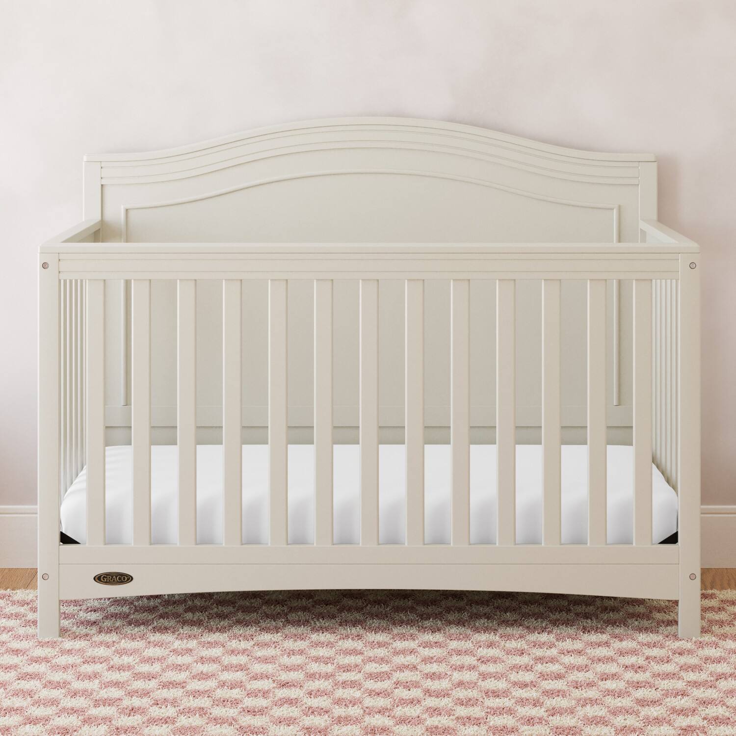 Graco Paris 4-in-1 Convertible Crib - Frosted Oak