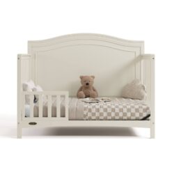 Graco Paris 4-in-1 Convertible Crib - Frosted Oak