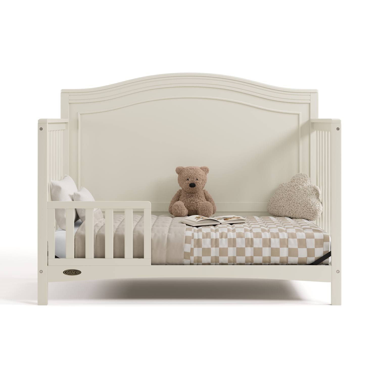 Graco Paris 4-in-1 Convertible Crib - Frosted Oak