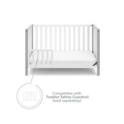 Storkcraft Modern Pacific 4-In-1 Convertible Crib