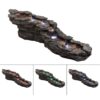Alpine Corporation 19-in H Resin Tiered Outdoor Fountain Pump Included
