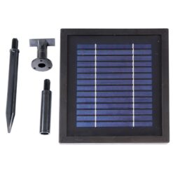 Sunnydaze Decor 35-in H Resin Solar Powered Tiered Outdoor Fountain Pump Included