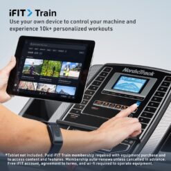 NORDICTRACK T 6.5 Foldable iFit-enabled Treadmill with Incline Adjustment