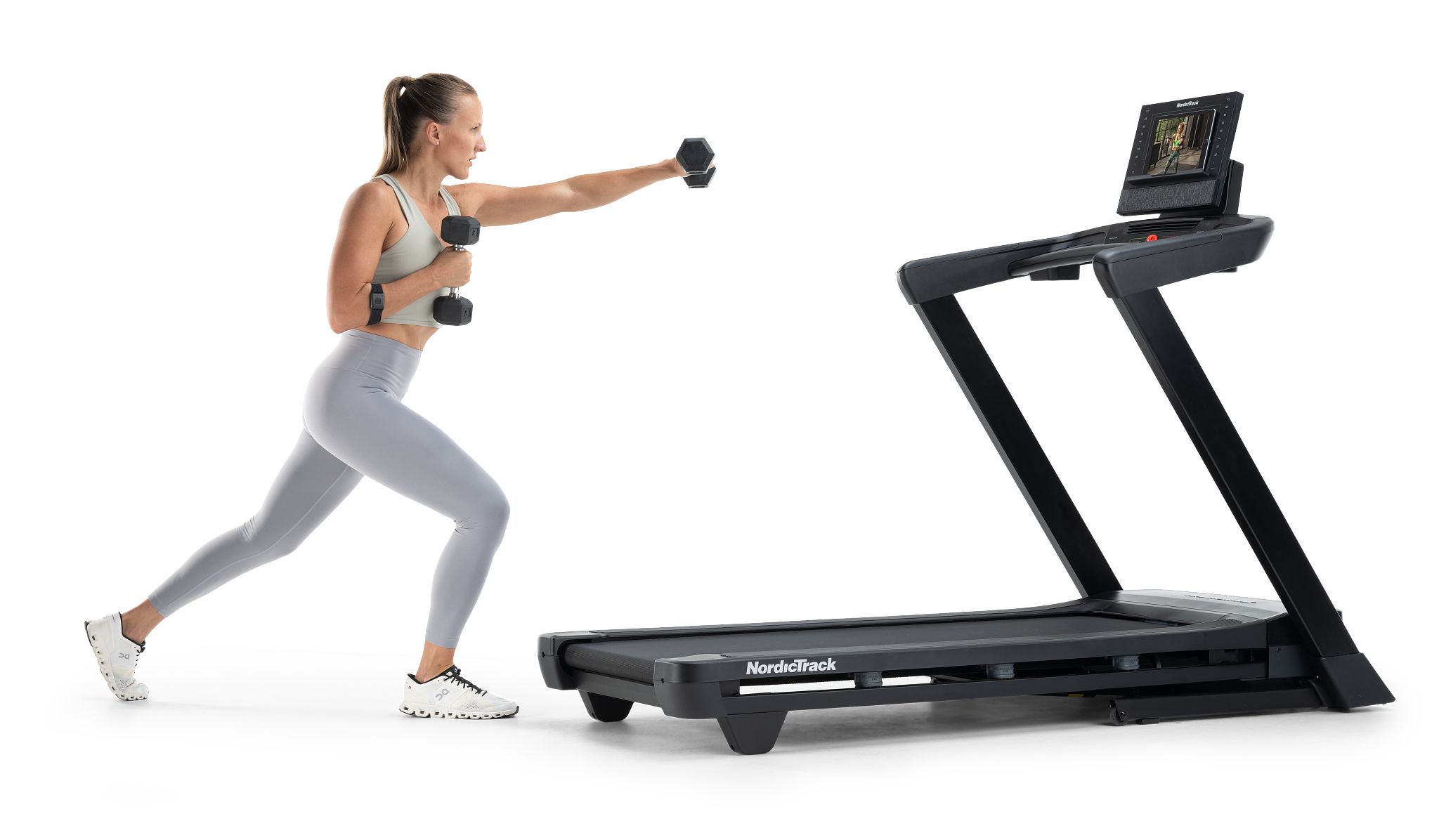 NORDICTRACK T Series 8 Foldable iFit-enabled Treadmill with Incline Adjustment