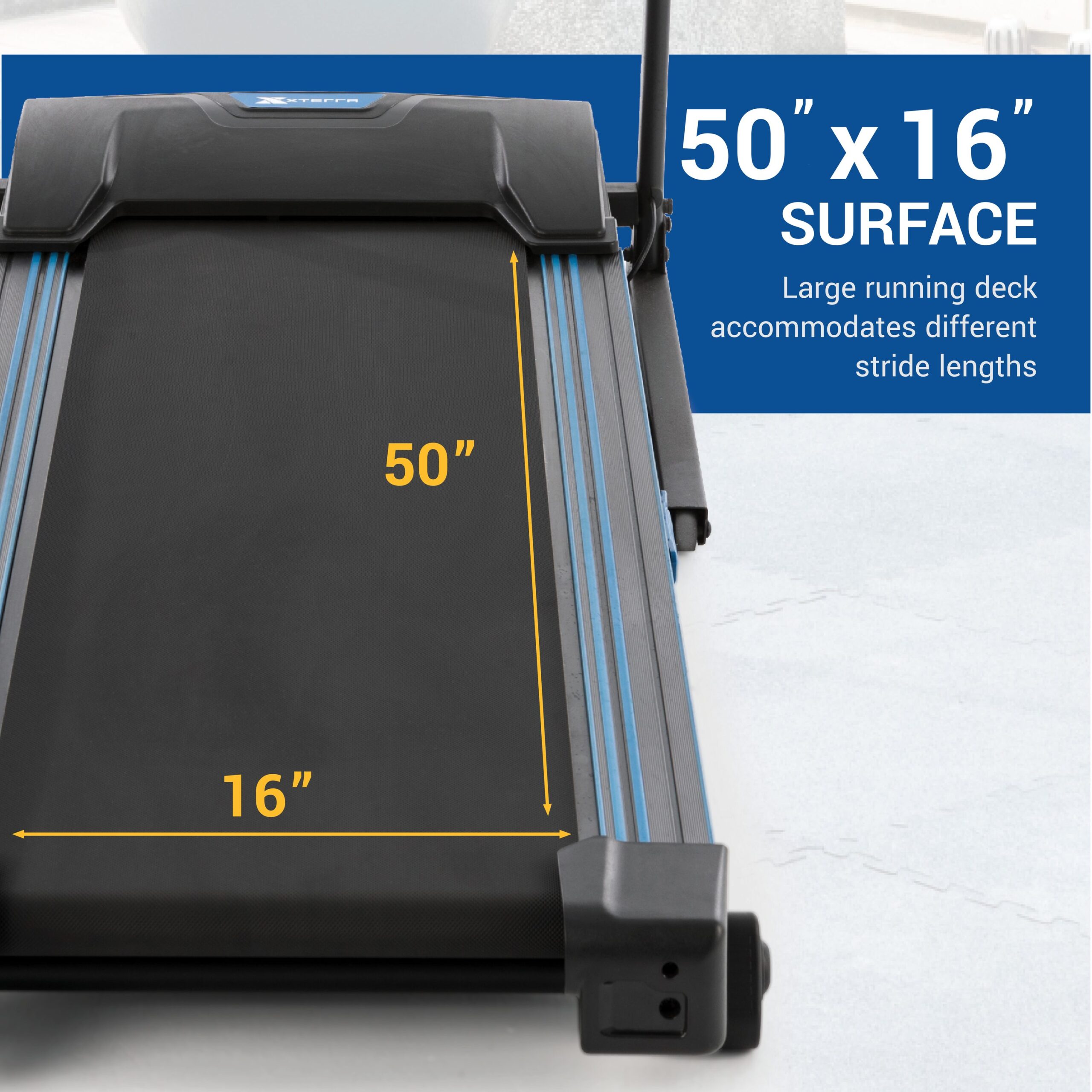 XTERRA Fitness TR200 Foldable Treadmill with Incline Adjustment