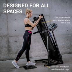 XTERRA Fitness TR200 Foldable Treadmill with Incline Adjustment