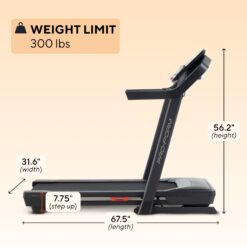 ProForm Carbon TL Foldable iFit-enabled Treadmill with Incline Adjustment