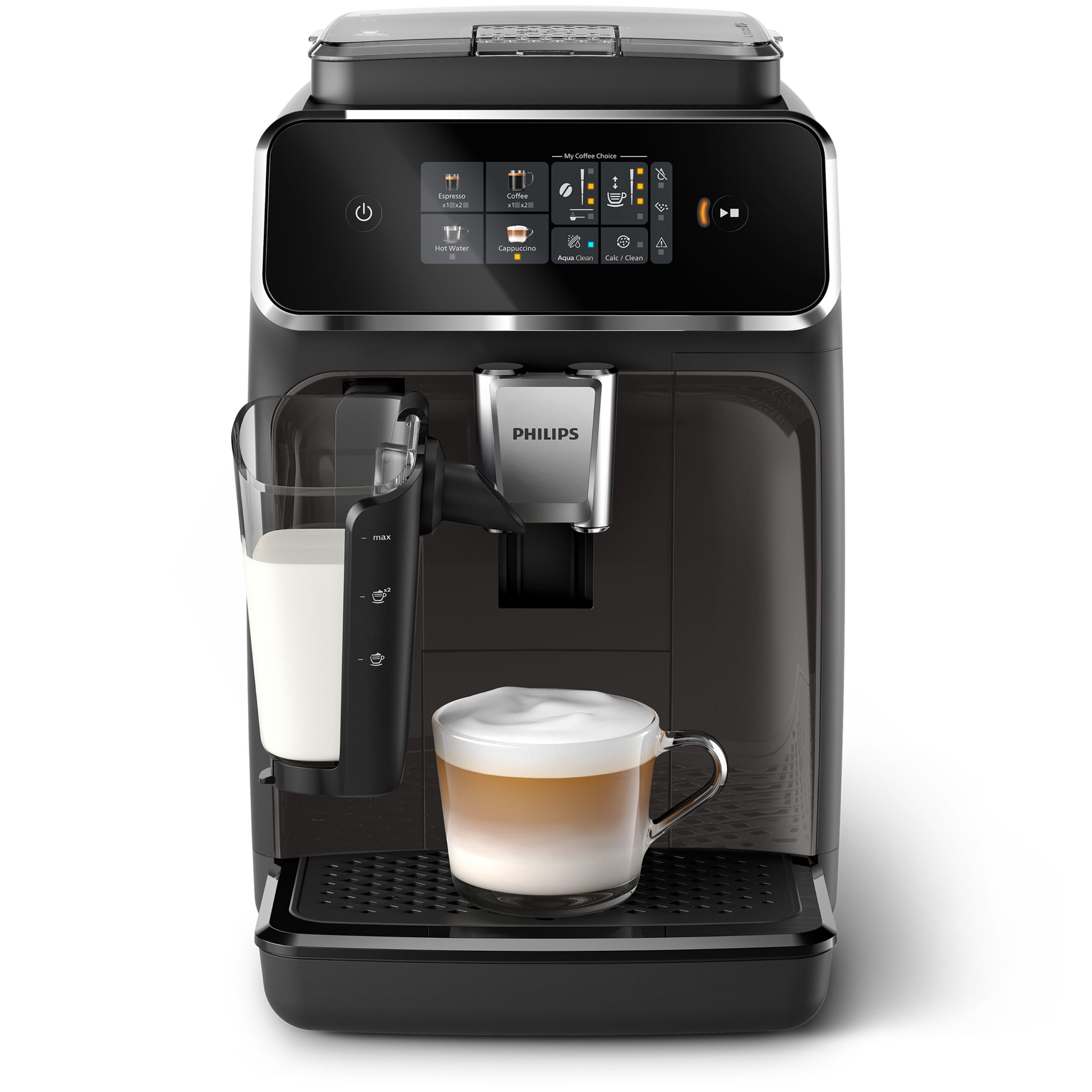 Philips 2300 Automatic Programmable Espresso Machine with Drip Tray ( Black )