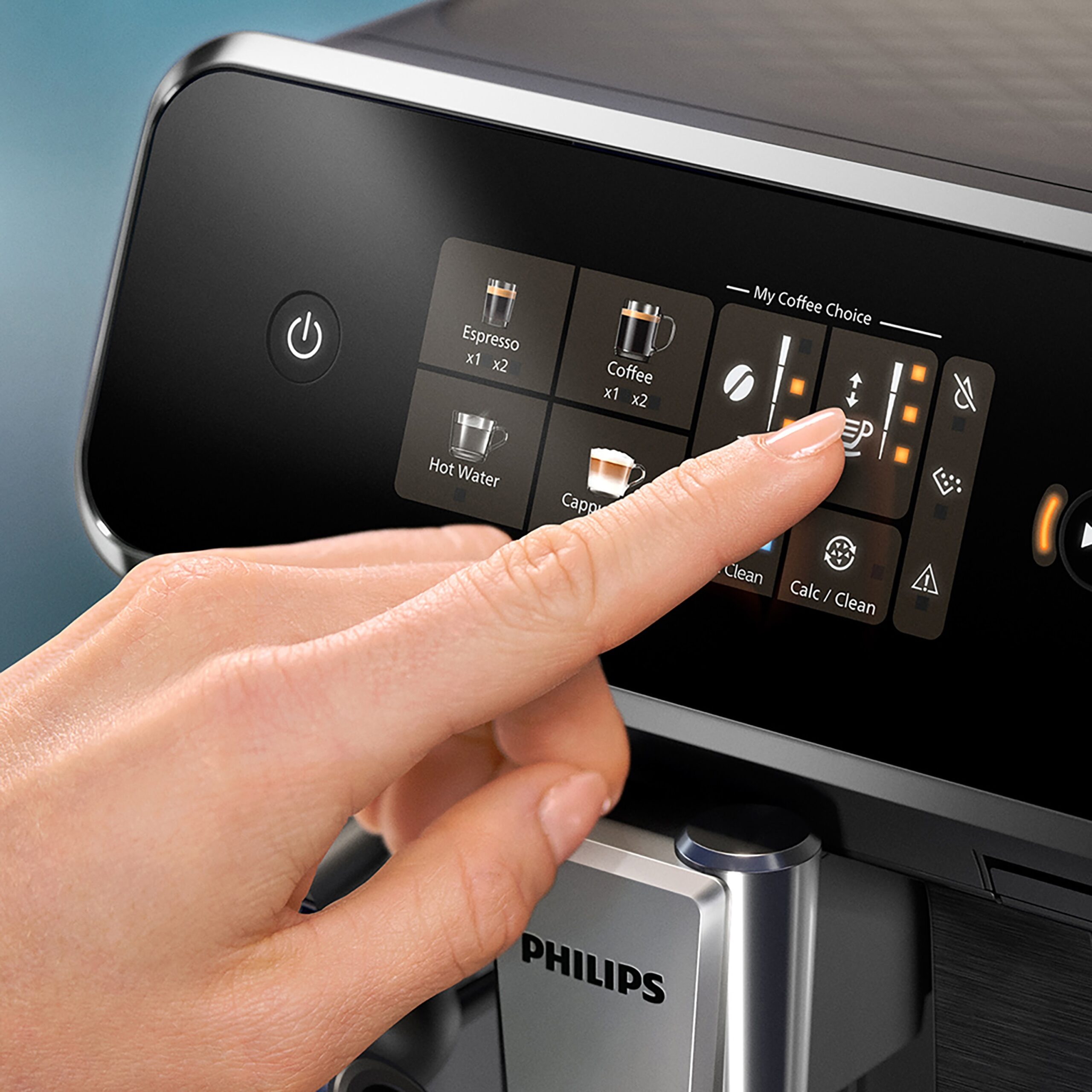 Philips 2300 Automatic Programmable Espresso Machine with Drip Tray ( Black )
