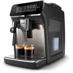 Philips 3300 Automatic Programmable Espresso Machine with Drip Tray ( Black and Chrome )
