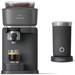 Philips Baristina Automatic Programmable Espresso Machine with Drip Tray ( Black )
