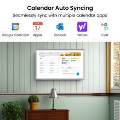 Apolosign Voice Assistant Screen Display Smart Hub in Spruce Gray