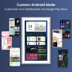 Apolosign Voice Assistant Screen Display Smart Hub in Spruce Gray