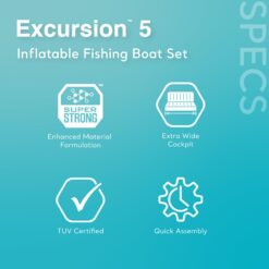 Intex Excursion Inflatable 12-ft PVC 1300-lb Dinghy