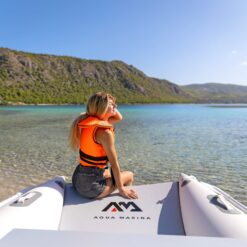 Aqua Marina Aircat 11-ft x 63-in Gray 1 -Person Paddle Boat