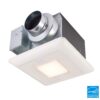 Panasonic WhisperSense 0.4-Sone 110-CFM White Lighted Bathroom Fan with Humidity Sensor (ENERGY STAR Certified)