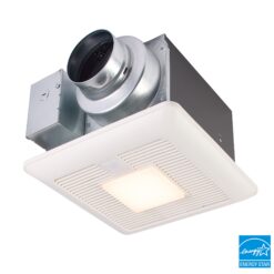 Panasonic WhisperSense 0.4-Sone 110-CFM White Lighted Bathroom Fan with Humidity Sensor (ENERGY STAR Certified)