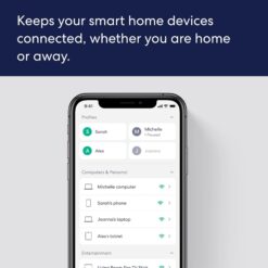 eero 6+ mesh Wi-Fi router say goodbye to wifi dead spots coverage up to 1,500 sq. ft. Connect 75+ devices 3-Pk White