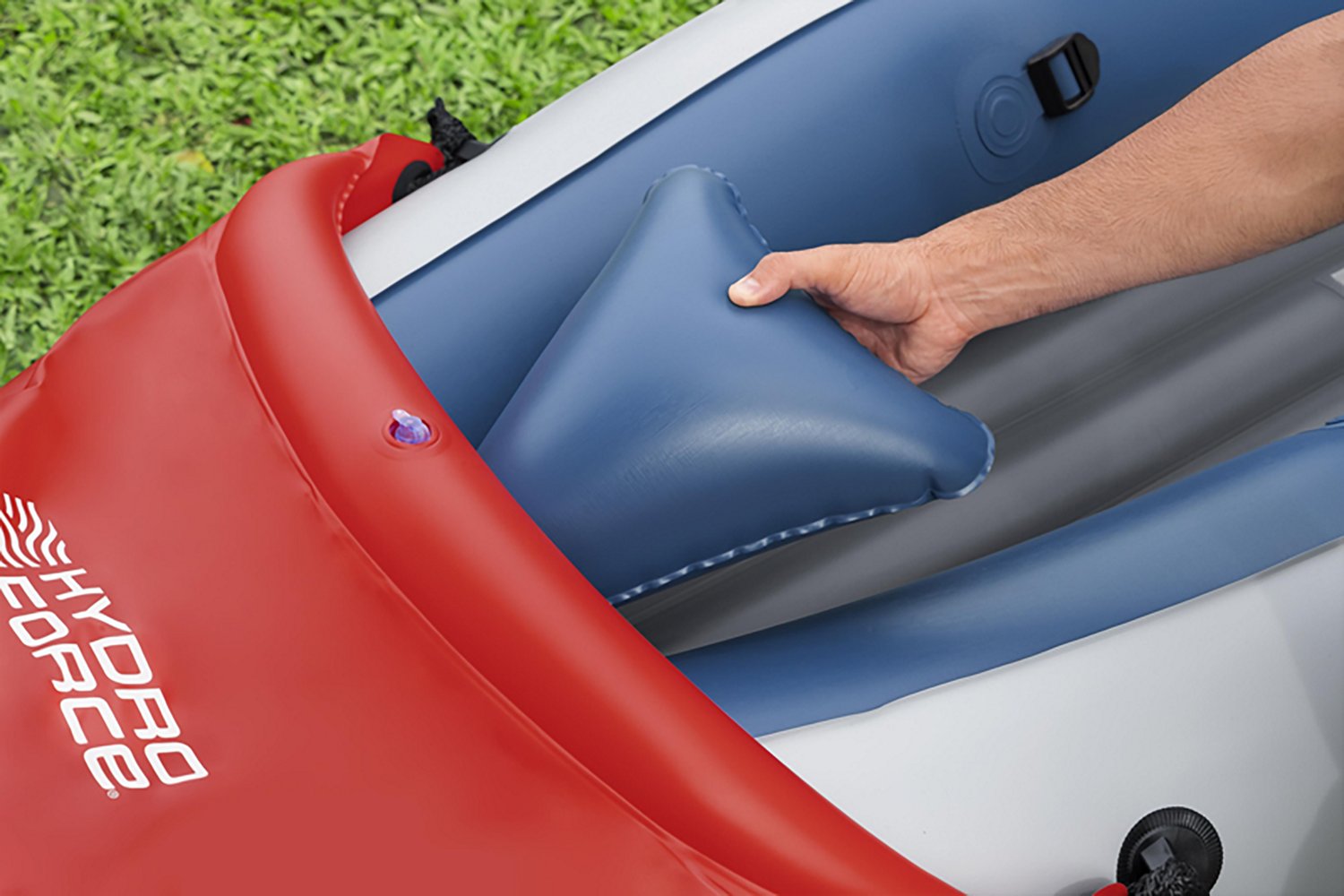 Hydro Force Rapid 10 ft 6 in X2 Inflatable Kayak Set