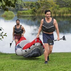 Hydro Force Rapid 10 ft 6 in X2 Inflatable Kayak Set