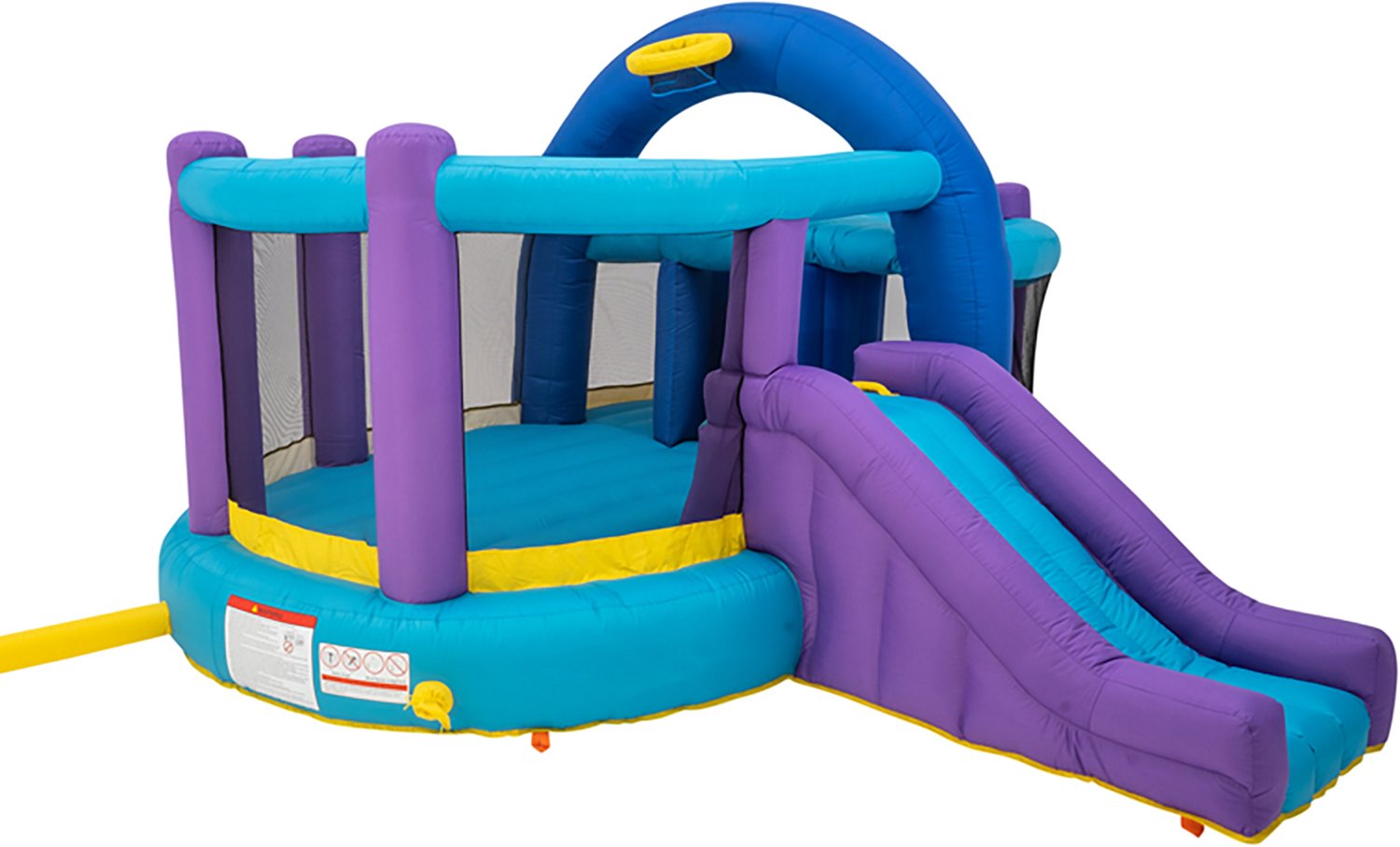 Sportspower Whack-A-Play Bounce House and Basketball Hoop