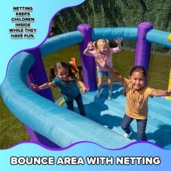 Sportspower Whack-A-Play Bounce House and Basketball Hoop