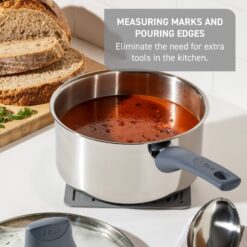 T-Fal Essentials 12-pc. Stainless Steel Pots Cookware Set