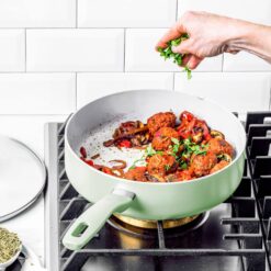 GreenPan Dover 12-Piece Cookware Set - Light Green