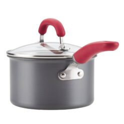 Rachael Ray Create Delicious 11-pc. Hard-Anodized Aluminum Nonstick Cookware Set - Light Blue