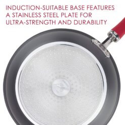 Rachael Ray Create Delicious 11-pc. Hard-Anodized Aluminum Nonstick Cookware Set - Light Blue
