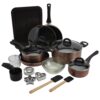 Basic Essentials 29-pc. Aluminum Cookware Set with Baking Bonuses