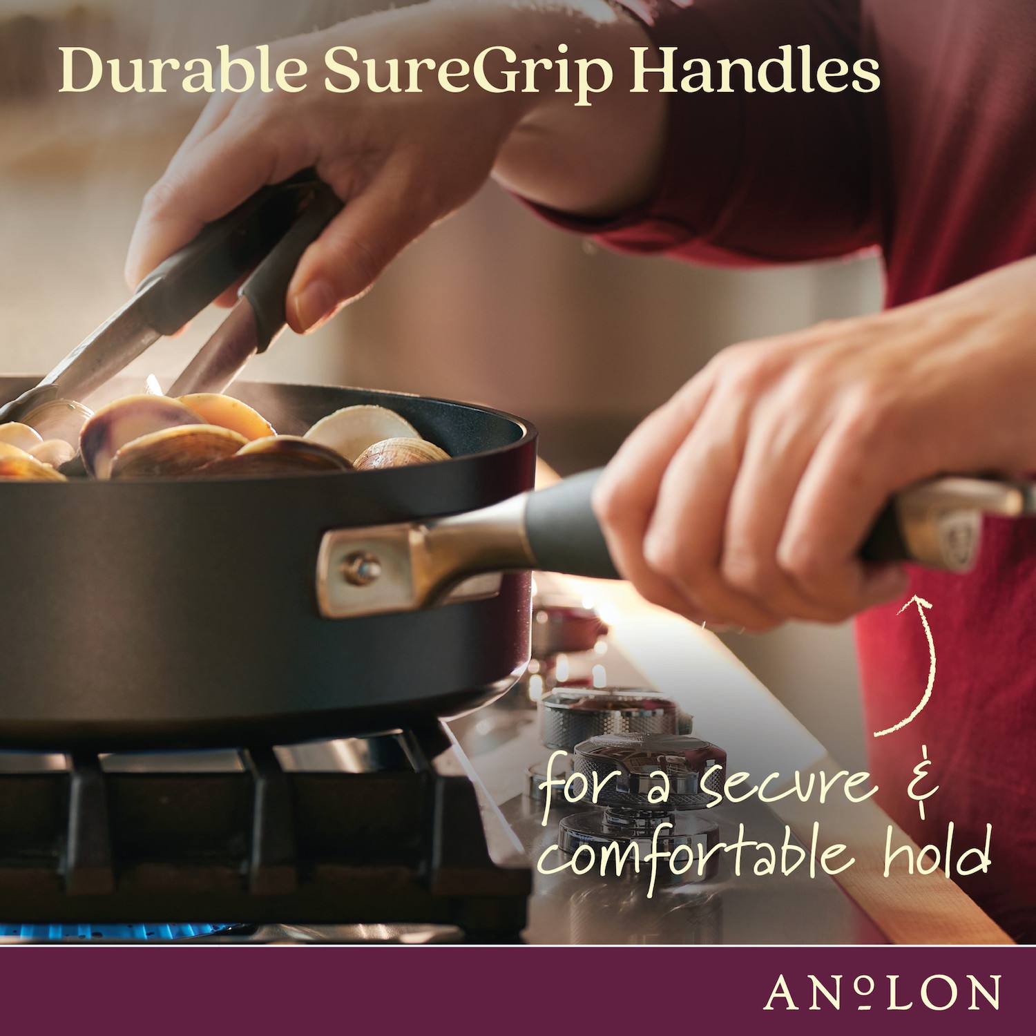 Anolon Advanced Home 11-pc. Cookware Set - Brown