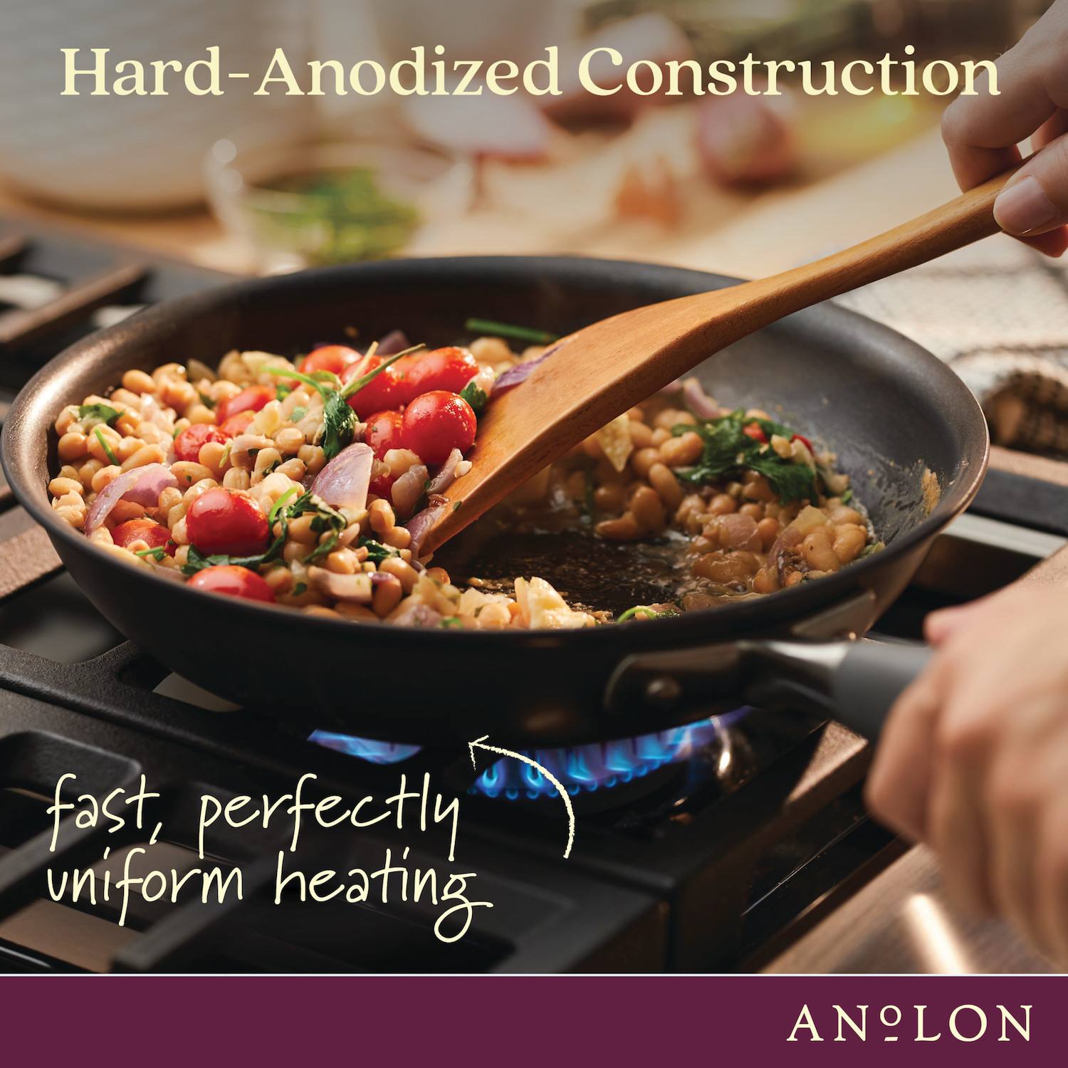 Anolon Advanced Home 11-pc. Cookware Set - Brown