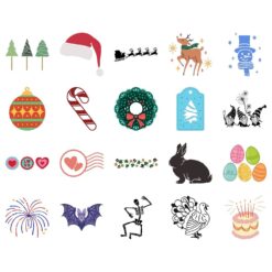 Cricut Explore 3 Smart Cutting Machine + Digital Content Bundle
