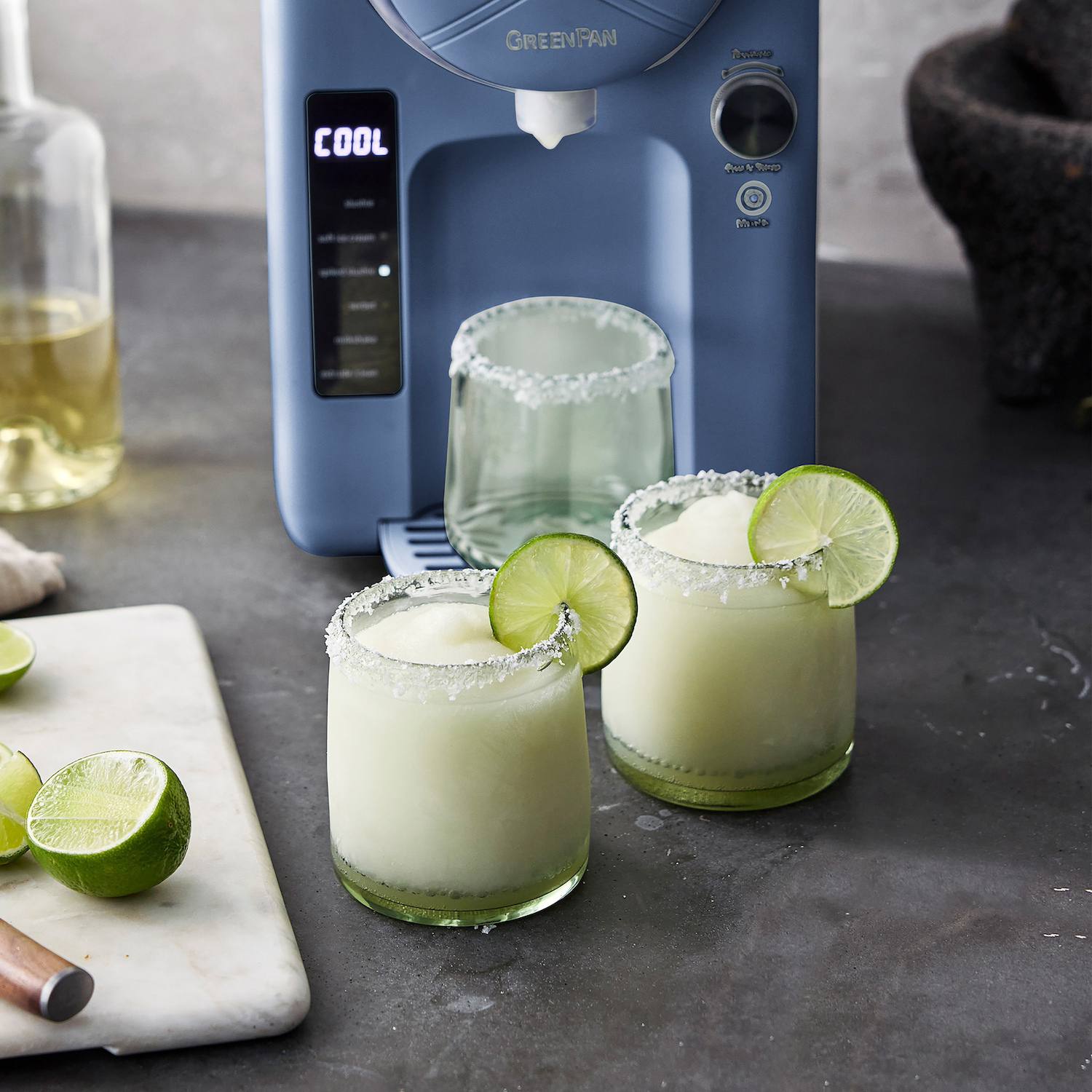 GreenPan Ice Cream & Frozen Drink Maker - Blue