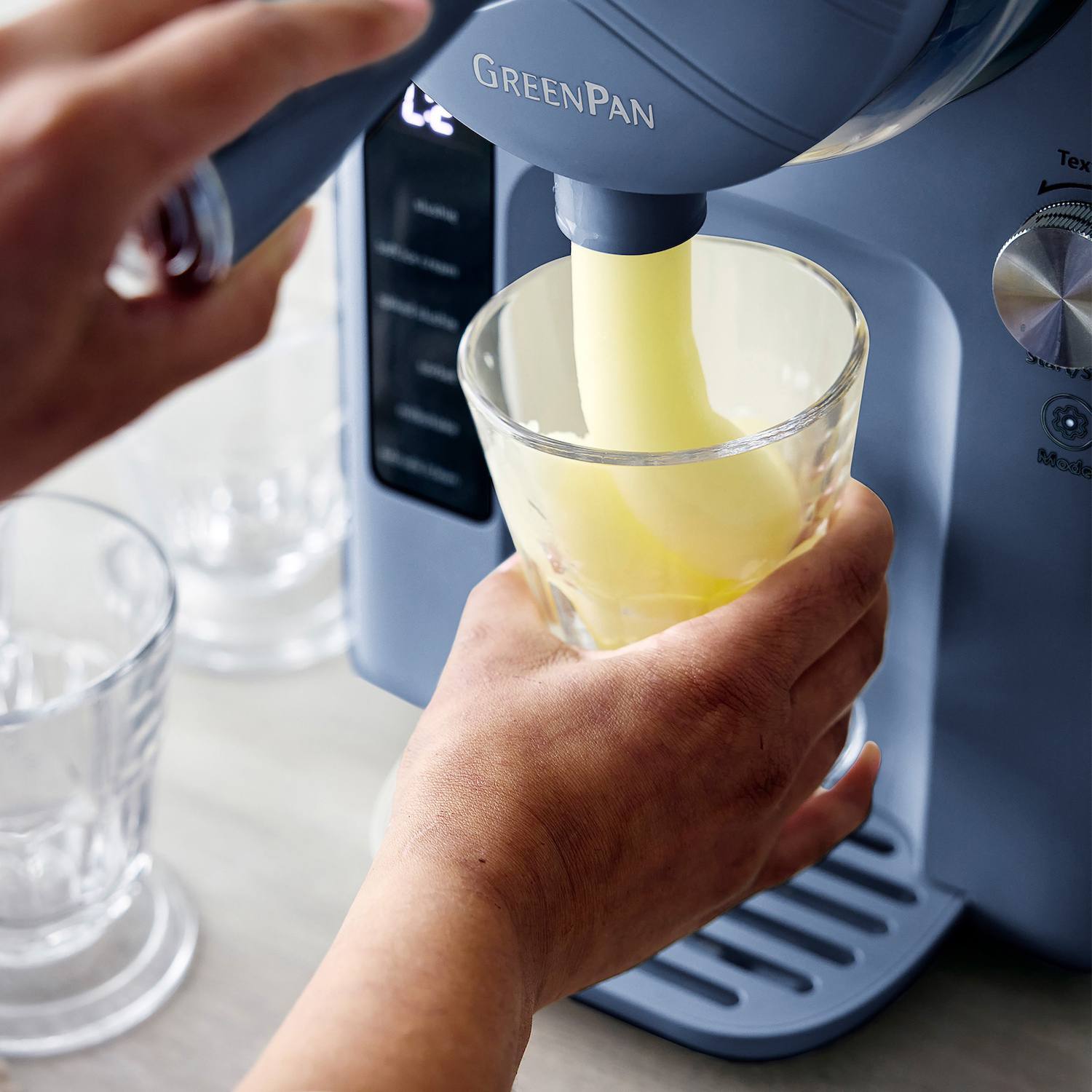 GreenPan Ice Cream & Frozen Drink Maker - Blue