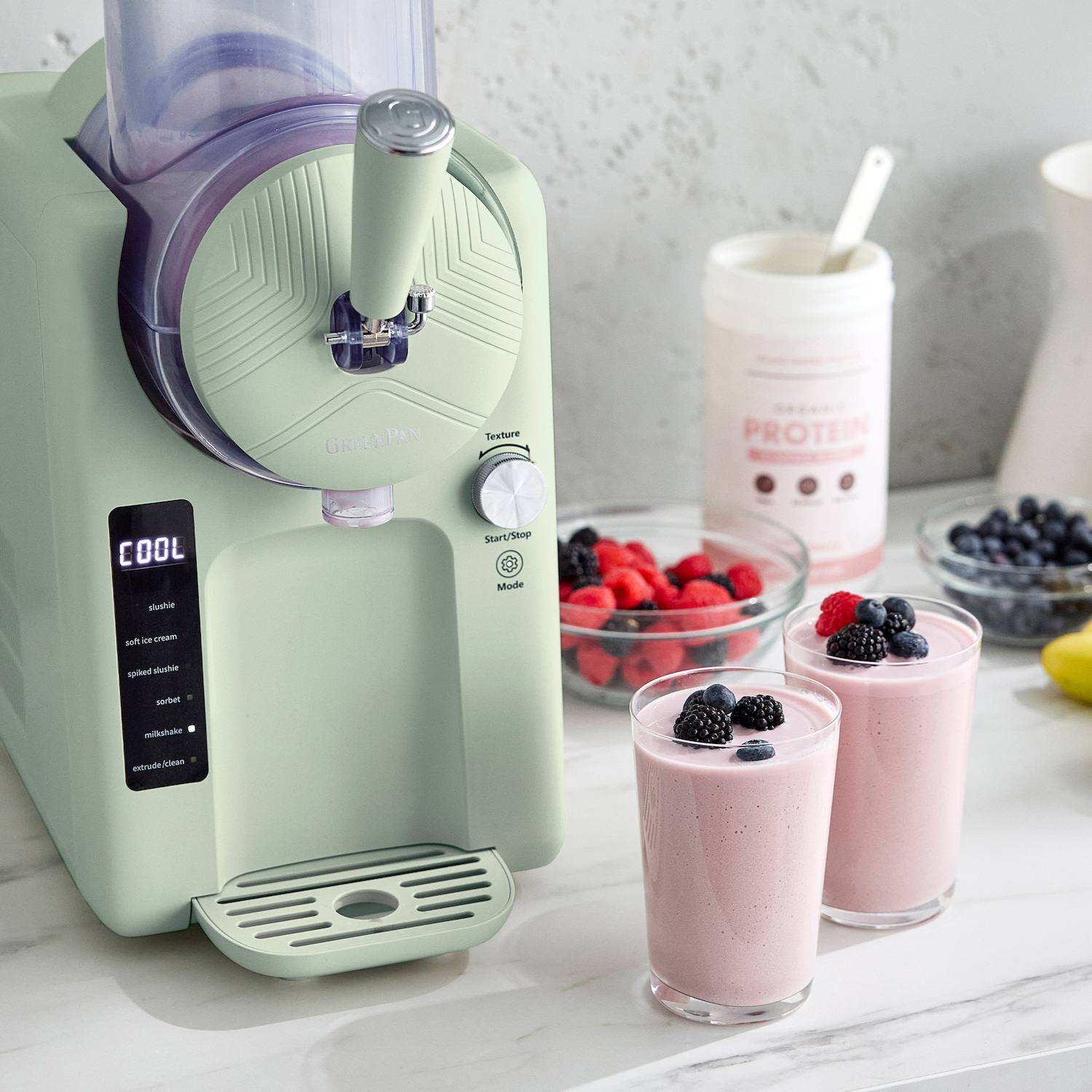 GreenPan Ice Cream & Frozen Drink Maker - Green