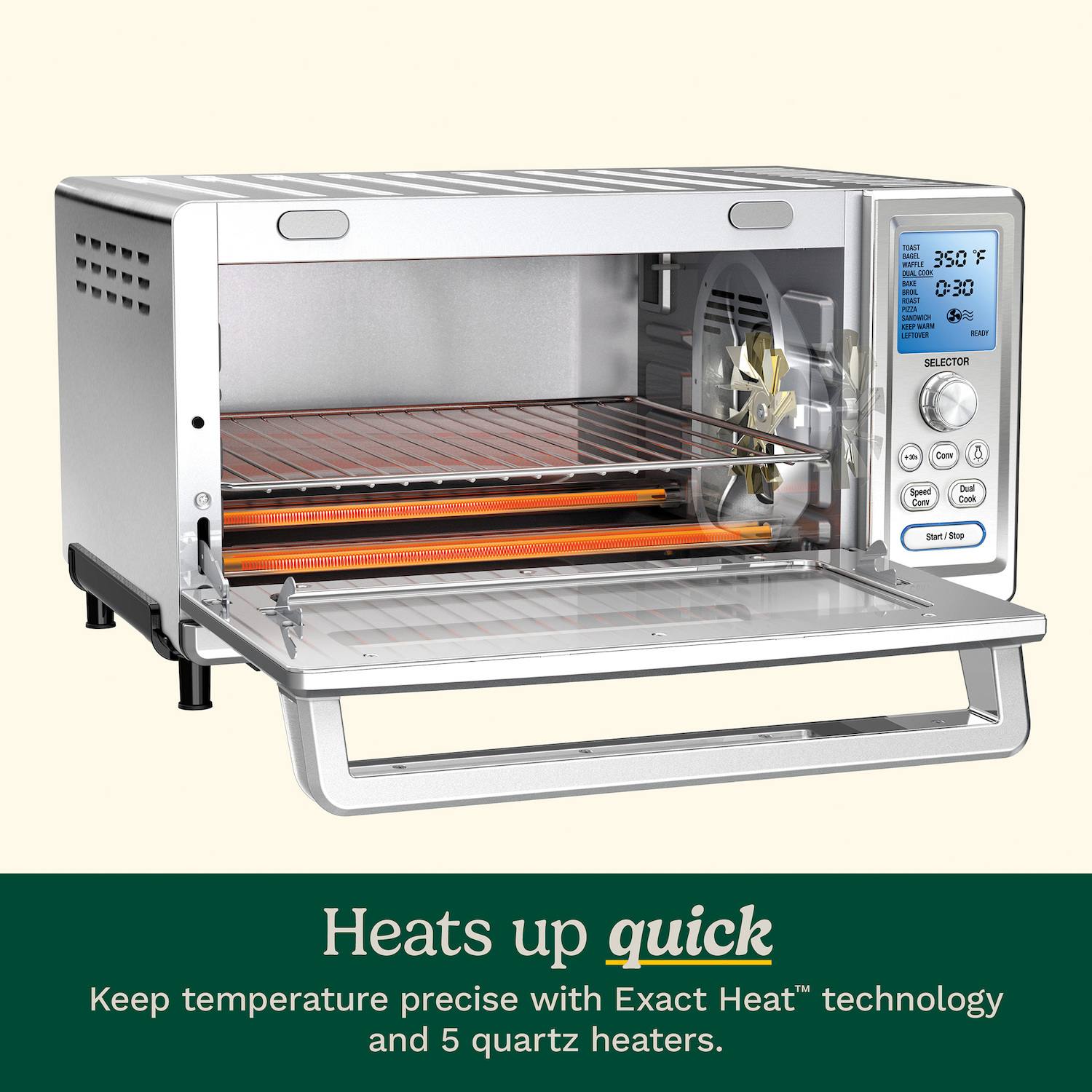 Cuisinart Chef's Convection Toaster Oven with Broiler
