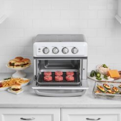 Cuisinart Stainless Steel Air Fryer Toaster Oven with Grill - White