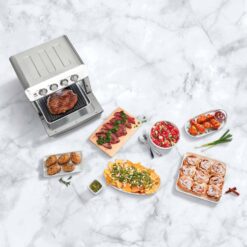 Cuisinart Stainless Steel Air Fryer Toaster Oven with Grill - White