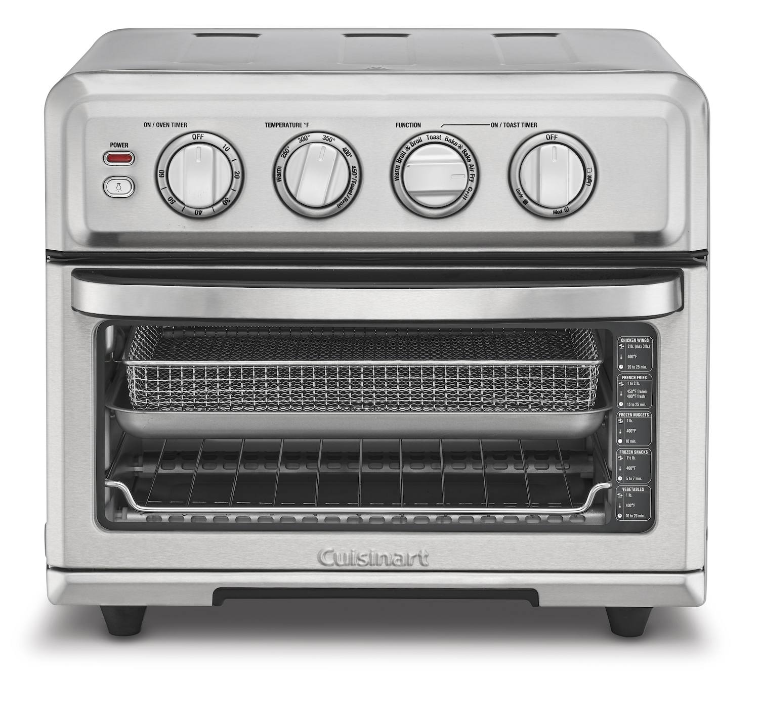Cuisinart Stainless Steel Air Fryer Toaster Oven with Grill - Stainless Steel