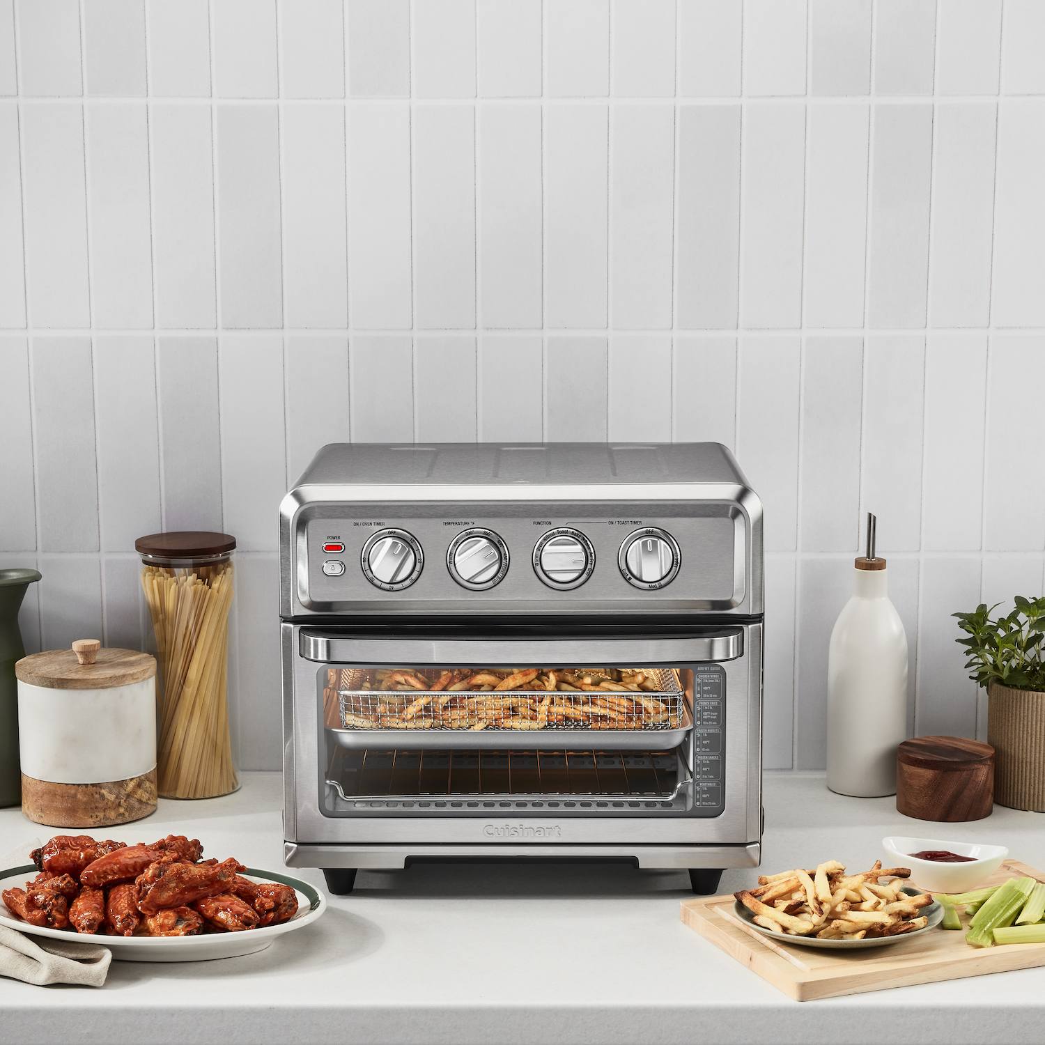 Cuisinart Stainless Steel Air Fryer Toaster Oven with Grill - Stainless Steel